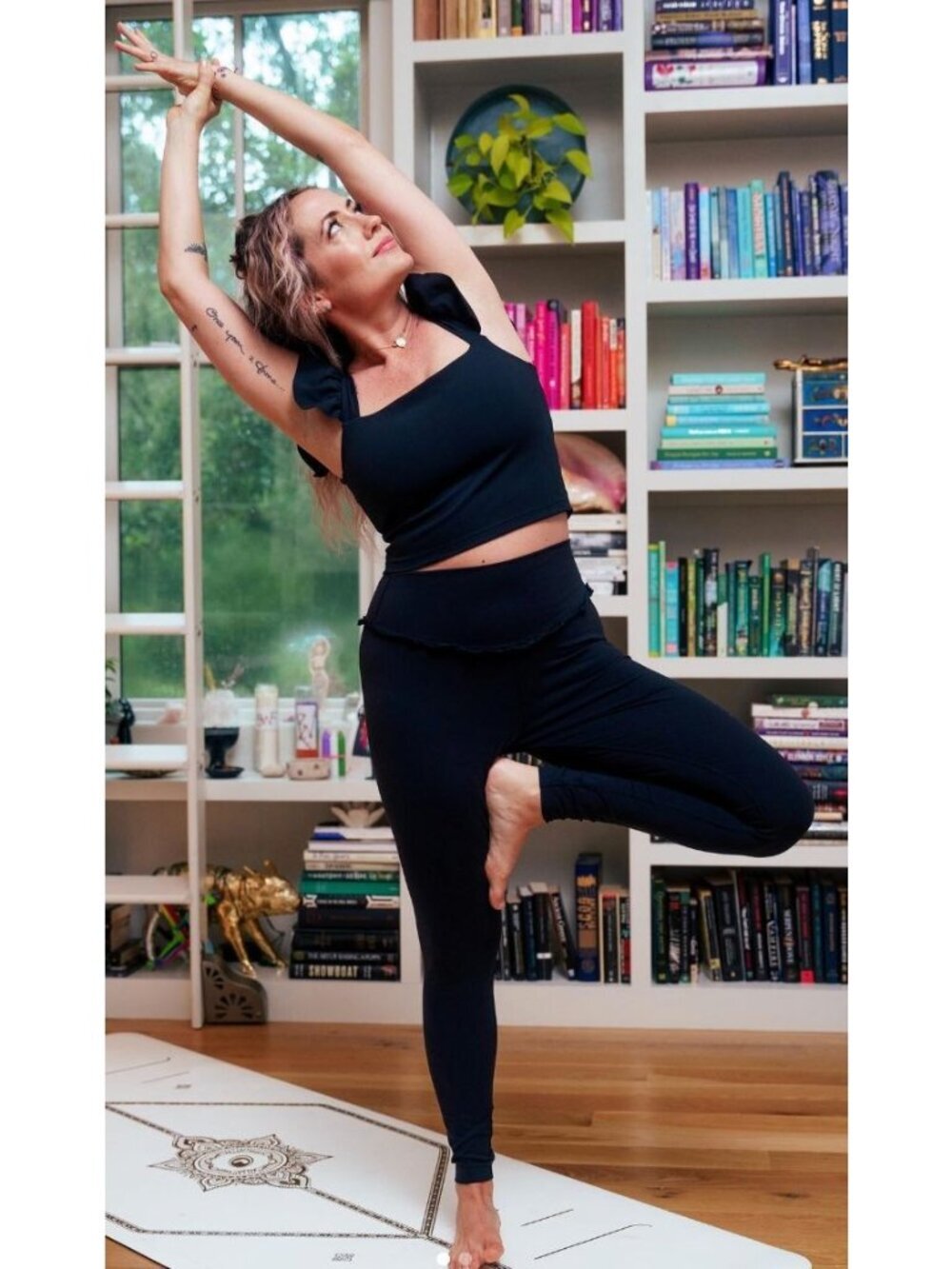 NWT KiraGrace x Kathryn Budig Yoga Open Back Top-sz Medium